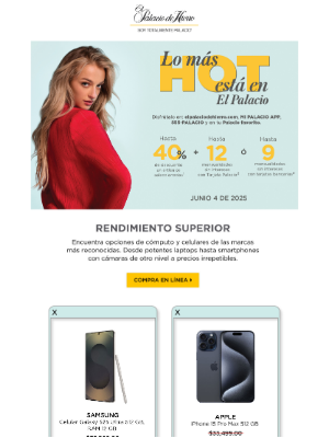 El Palacio de Hierro (Mexico) - 📱🔥 ¿Buscas un nuevo smartphone?