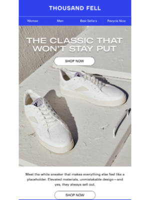 Thousand Fell - YOUR FALL FOOTWEAR STAPLE