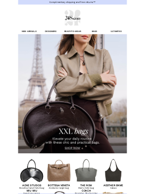 24S - New obsession: XXL bags