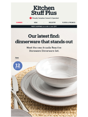 Kitchen Stuff Plus - New. Timeless. Totally Unique. 🍽️