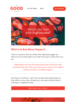 The Good Kitchen - Are Green Peppers Affecting Your Diet Progress? 🫑