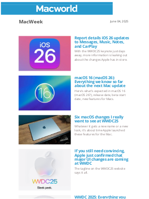 Macworld - Report details iOS 26 updates to Messages, Music, Notes, and CarPlay