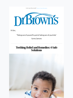 Dr Browns - Baby got the bedtime blues?