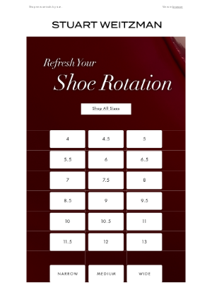 Stuart Weitzman - Ready, Set, Refresh Your Shoe Rotation