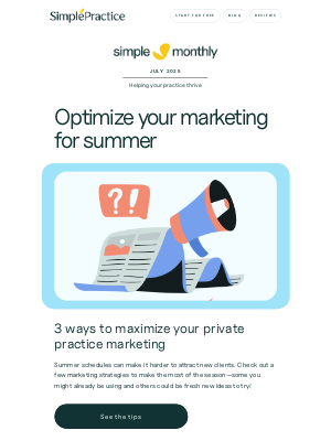 SimplePractice - Calculate your annual earnings