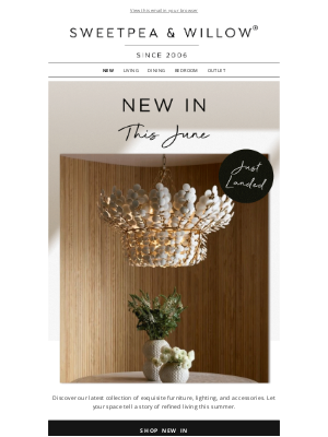 Sweetpea & Willow - Just Landed: June’s Most Elegant Arrivals