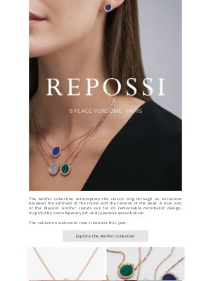 Repossi - Available now: new Antifer variations