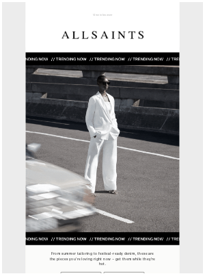 ALLSAINTS (United Kingdom) - Trending now: this week’s hotlist