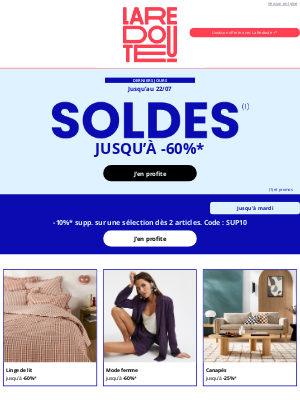 Derniers jours pour profiter des soldes !