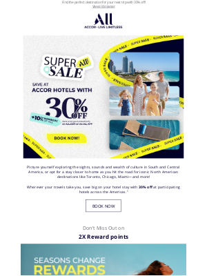 Accor Hotels - Adventure, savings and more await you, Lois 👀
