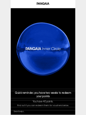 PANGAIA - Quick reminder, PANGAIA Inner Circle is closing soon