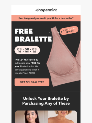 Shapermint - This Bralette Costs $0 Today