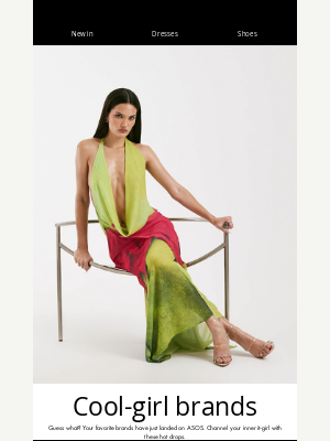 ASOS  - This week's story: cool-girl brands