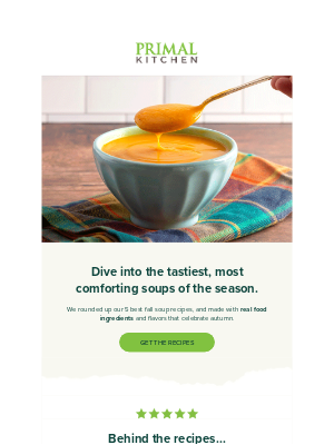 Primal Kitchen - Our Top 5 Fall Soup Recipes