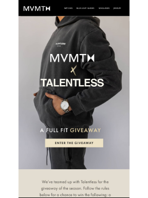 MVMT Watches - Talentless X MVMT Giveaway