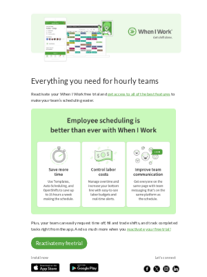 When I Work - Make your team’s scheduling easier  📆