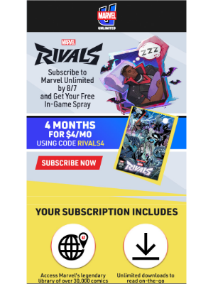 Marvel Entertainment - Don't Forget! MU Member Exclusives For You.