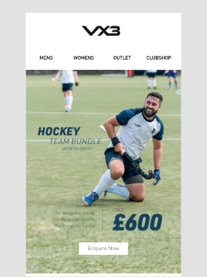 Sweatshop (United Kingdom) - Get Season Ready With Our Hockey Team Kit Bundle at VX3