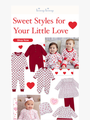 Peek Arent You Curious Inc - Sweetheart Styles for Your Little Valentine