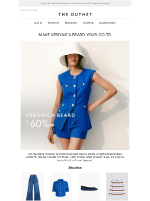 THE OUTNET - Up to 60% off: Veronica Beard's stylish staples