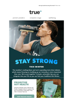 True Protein (Australia) - Are you doing these 3 things for your immunity?