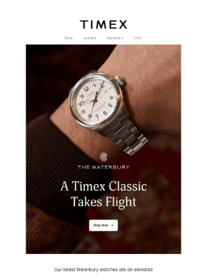 Timex - New Waterbury Watches Are In
