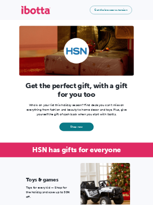Ibotta - Holiday Prep with HSN 🎁