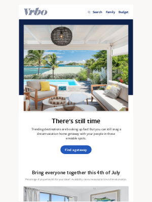 HomeAway - Snag a stay for the upcoming celebrations