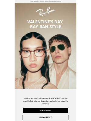 Ray-Ban - Frame Your Love Story with Ray-Ban