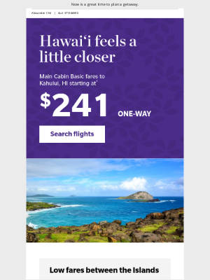 Hawaiian Airlines - Follow this fare to Hawai‘i...
