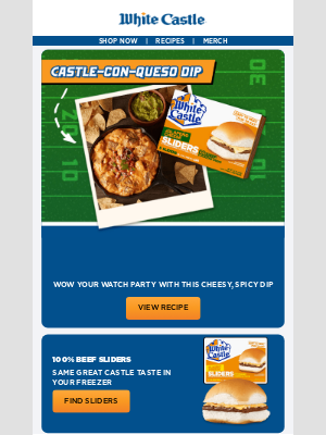 White Castle - Spice Up Your Gameday 🏈