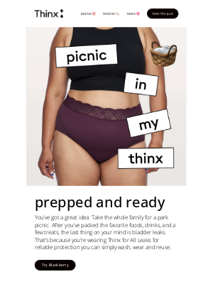 THINX - 🧺 Ready for a picnic?