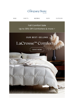 The Company Store - America’s Coziest Comforter Since 1911