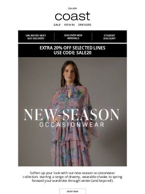 Coast Stores (United Kingdom) - The New-Season Occasion Collection