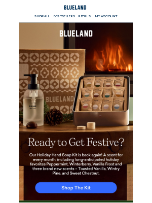 Blueland - Tis the season for… Holiday Hand Soap scents ❄️