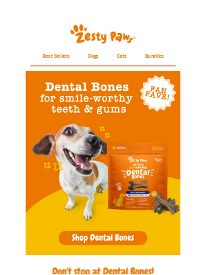 Zesty Paws - 🔐 The key to smile-worthy teeth and gums! ✨