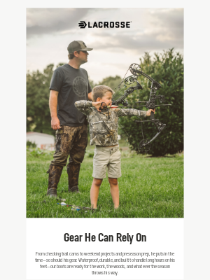 LaCrosse Footwear Inc - Solid Gear for a Guy Who Gets It Done