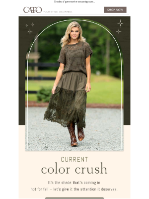 Cato Fashions - Current Color Crush