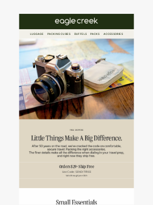 Eagle Creek - Travel Smart with Free Shipping