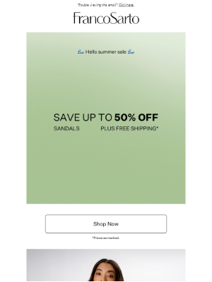 Franco Sarto - PRICE DROP ⬇️ Get Up To 50% Off Sandals + Cork Platforms 👡