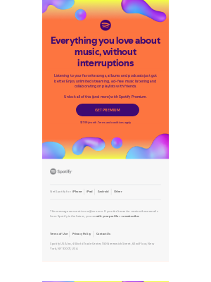 Spotify - Don't stop there. Discover Spotify Premium.