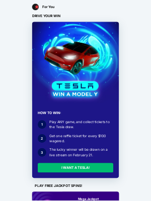 BitStarz Casino - Want a $50,000 Tesla?