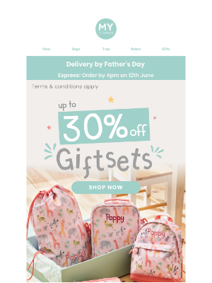 My 1st Years (United Kingdom) - Ready, steady, SET! Up to 30% off Gift Sets