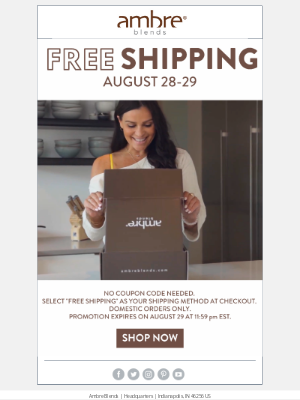 Ambre Blends - 🚨 FREE SHIPPING Starts NOW!