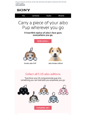 Sony - Charming aibo PUPS Are Here, Collect Them All