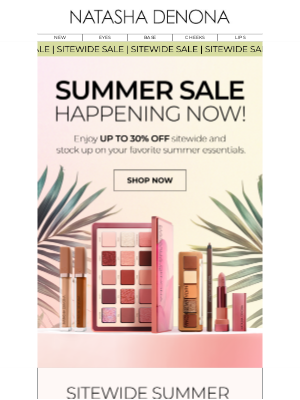 Natasha Denona - HAPPENING NOW ☀️ Up to 30% OFF Summer Essentials!