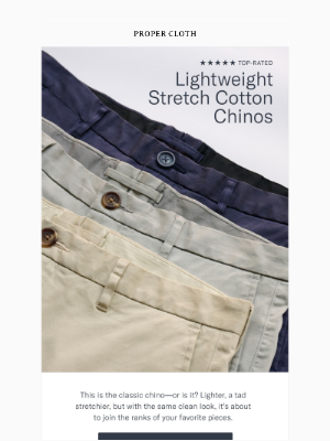 Proper Cloth - A Classic with Extra Comfort