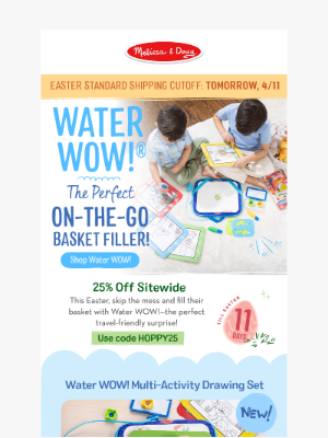 Melissa & Doug LLC - Order by April 11: Get Their Easter Gifts in Time