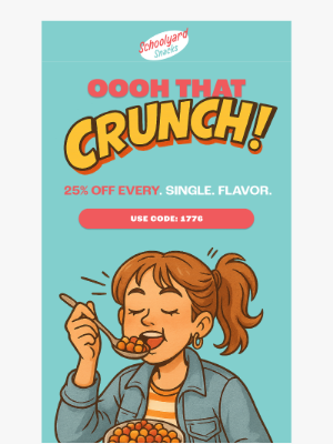 School ard Snacks - Your 25% OFF Sale ENDS TOMORROW! ⏳