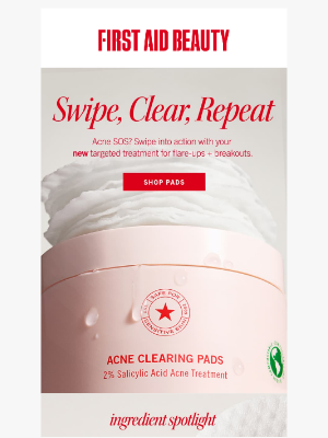 First Aid Beauty - SWIPE THIS WAY